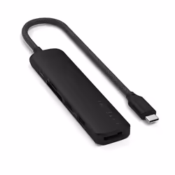 Satechi ST-P6SK hub & concentrateur USB Type-C 10000 Mbit/s Noir - Vue supplémentaire 5