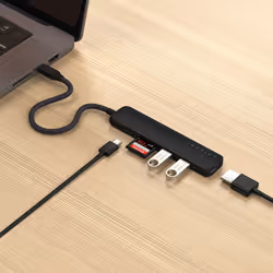 Satechi ST-P6SK hub & concentrateur USB Type-C 10000 Mbit/s Noir - Vue supplémentaire 7