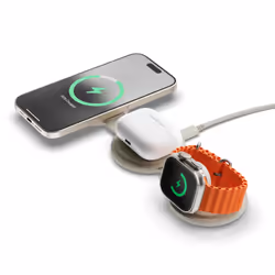 Satechi OntheGo 3-in-1 Casque, Smartphone, Smartwatch Blanc USB Recharge sans fil Charge rapide Intérieure - Vue supplémentaire 5
