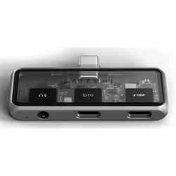 Satechi ST-HXRAJM station d'accueil USB 3.2 Gen 2 (3.1 Gen 2) Type-C Gris - Vue supplémentaire 2