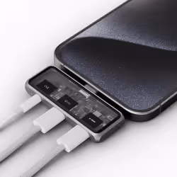 Satechi ST-HXRAJM station d'accueil USB 3.2 Gen 2 (3.1 Gen 2) Type-C Gris - Vue supplémentaire 6