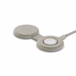 Satechi OntheGo 2-in-1 Casque, Smartphone, Smartwatch Blanc USB Recharge sans fil Charge rapide Intérieure - Vue supplémentaire 2