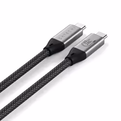 Satechi USB4 V2 Pro Cable câble USB USB4 Gen 4x2 1,2 m USB C Argent, Noir - Vue supplémentaire 3