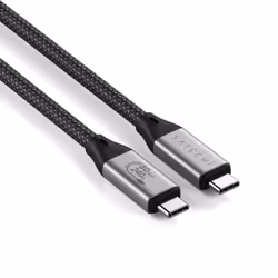 Satechi USB4 V2 Pro Cable câble USB USB4 Gen 4x2 1,2 m USB C Argent, Noir - Vue supplémentaire 4