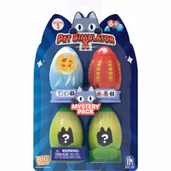 Pet Simulator Core Minifigure 4-Pack - Wave 1, 6 an(s), Multicolore