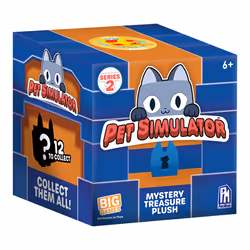 Pet Simulator Core Plush In Treasure Chest - Wave 2, Animaux en peluche, 6 an(s)