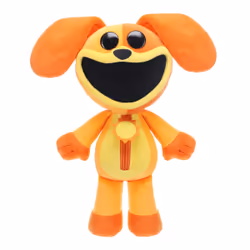 Poppy Playtime Critters - Deluxe Plush - Dogday, Peluche chien, 6 an(s)