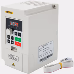 Variateur de Fréquence de 3 kW Performances Stables & Affichage Numérique & Fonctionnement Muet Ce convertisseur VFD peut êtr ...