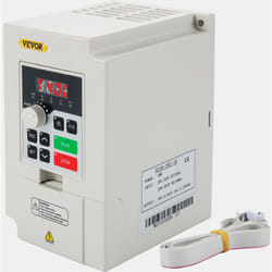 Vevor - Variateur de Frequence Variable 3 kW Convertisseur de Frequence, 4 hp Inverseur Volume deAir Eleve, vfd Entree 1 / 3 Phases Sortie 3 Phases,
