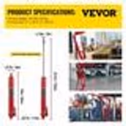 Vérin Hydraulique Long pour Grue dAtelier  8 Tonnes-VEVOR-Tige Hydraulique pour Chèvre Levage Moteur Entretien Auto