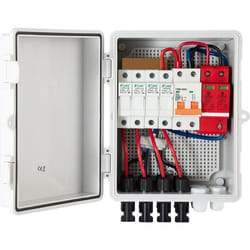 VEVOR Boitier de Jonction Photovoltaïque Solaire Boîte de Combinaison PV 500 V
