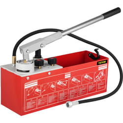 Vevor - Pompe deEssai de Pression 25 bars 2,5 MPa Pompe deEpreuve de Pression Manuelle 12 l Pompe de Test Hydrostatique Double Clapet Precis Testeur