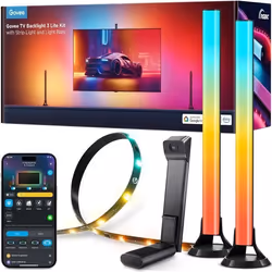 Ruban LED - Govee - RGBICW TV Backlight 3 Lite Kit - 36 M - Caméra - Éclairage Multicolore