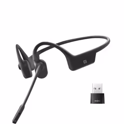 Shokz OpenComm UC, Sans fil, Bureau/Centre d'appels, 20 - 20000 Hz, 33 g, Casque, Noir
