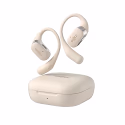 SHOKZ OpenFit Crochets auriculaires Bluetooth Blanc