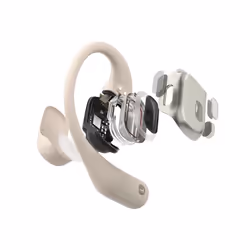 SHOKZ OpenFit Crochets auriculaires Bluetooth Blanc