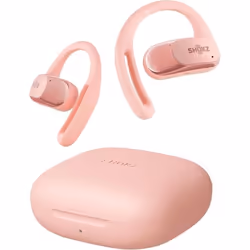 Écouteurs à Oreilles Libres - SHOKZ - OpenFit Air - Rose - 28h Autonomie - Bluetooth 5.2