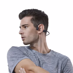 SHOKZ Openrun Mini Casque Conduction Osseuse Sans Fil Bluetooth Noir Sport - Vue supplémentaire 4