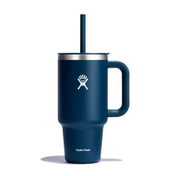 Gobelet isotherme - HYDROFLASK - XXL Bleu Indigo - 940 ml - Acier inoxydable - Paille souple
