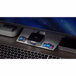 OWC Atlas lecteur de carte mémoire USB 3.2 Gen 2 (3.1 Gen 2) Type-C Noir - Vue supplémentaire 8