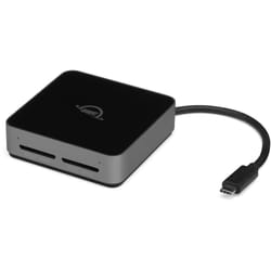 OWC Atlas lecteur de carte mémoire USB 3.2 Gen 2 (3.1 Gen 2) Type-C Noir