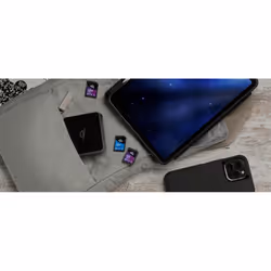 OWC Atlas lecteur de carte mémoire USB 3.2 Gen 2 (3.1 Gen 2) Type-C Noir - Vue supplémentaire 9