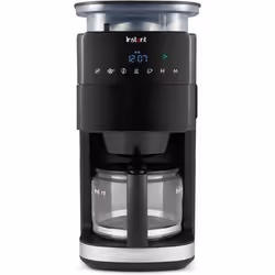 Cafetière à Grain - INSTANT - Grind & Brew - Programmable 24h - 12 Tasses - Moulin Réglable