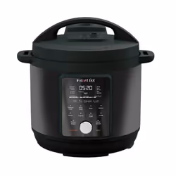 Instant Duo Plus 6 Litres Avec WhisperQuiet Multicuiseur silencieux autocuiseur de 57 litres – Noir – Acier Inoxydable -1000W ...