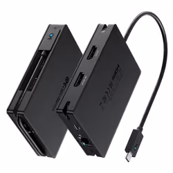 Adaptateur multiport USB4 - CABLE MATTERS - 8-en-1 - Double HDMI 4K60Hz - Charge PD 100W - Ethernet 1 Gbps