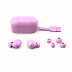 JLab Go Air Pop Écouteurs TWS Ecouteurs Appels/Musique Bluetooth Rose - Vue supplémentaire 5