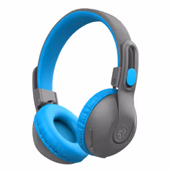 JLab JBuddies Studio 2, Avec fil &sans fil, Appels/Musique, Casque, Bleu, Gris