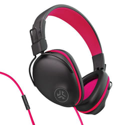 JLab JBuddies Pro Casque Avec fil Arceau Musique/Quotidien Noir, Rose