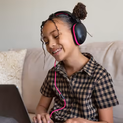 JLab JBuddies Pro Casque Avec fil Arceau Musique/Quotidien Noir, Rose - Vue supplémentaire 5