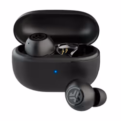 JLab Go Pop ANC, True Wireless Stereo (TWS), 20 - 20000 Hz, Appels/Musique, Casque, Noir