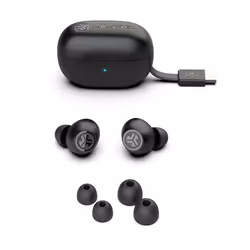 JLab Go Pop ANC Casque True Wireless Stereo (TWS) Ecouteurs Appels/Musique Bluetooth Noir