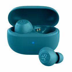 JLab Go Pop ANC, True Wireless Stereo (TWS), 20 - 20000 Hz, Appels/Musique, Casque, Bleu