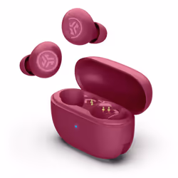 JLab Go Pop ANC Casque True Wireless Stereo (TWS) Ecouteurs Appels/Musique Bluetooth Fuchsia