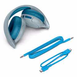 JLab JBuddies Pop Casque Bluetooth Bleu - Vue supplémentaire 3