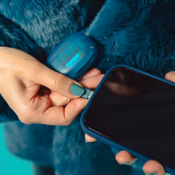 JLab Go Pop ANC Écouteur TWS Bluetooth Bleu, Transparent - Vue supplémentaire 6