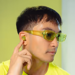 JLab Go Pop ANC Écouteur TWS Bluetooth Bleu, Transparent - Vue supplémentaire 5