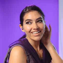 JLab Go Pop ANC Écouteur TWS Bluetooth Violet, Transparent - Vue supplémentaire 4