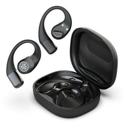 JLab Open Sport Casque TWS Crochets auriculaires Sports Bluetooth Noir