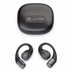 JLab Open Sport Casque TWS Crochets auriculaires Sports Bluetooth Noir - Vue supplémentaire 6