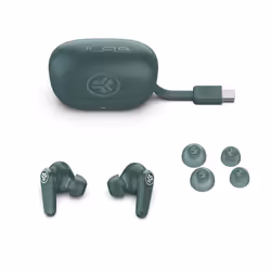 JLab Go Pods ANC Casque True Wireless Stereo (TWS) Ecouteurs Appels/Musique Bluetooth Vert