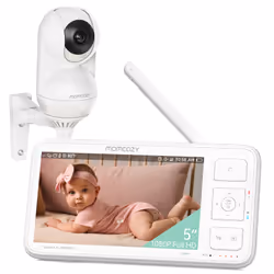 Momcozy BM014-WH12BA-A babyphone Blanc - Vue supplémentaire 4