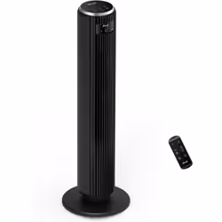 Levoit TempSense 36 DC, Ventilateur vertical domestique, Noir, Sol, Plastique, 20 dB, Boutons