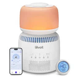 Levoit LEH-B381S-WEU humidificateur Naturel 3,8 L Bleu, Blanc 19 W