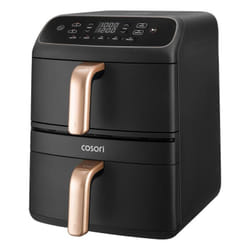 Cosori Turbo Tower Double 8,6 L Autonome 2630 W Friteuse d’air chaud Noir