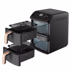 Cosori Turbo Tower Double 8,6 L Autonome 2630 W Friteuse d’air chaud Noir - Vue supplémentaire 2