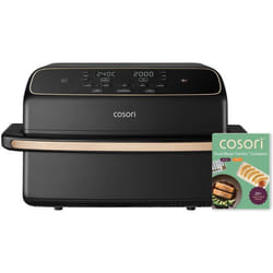 Friteuse sans huile COSORI - Air Fryer Dual Blaze Twinfry Compact - Capacité 86L - 2700 W - Noir
